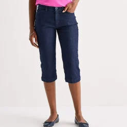 St. John's Bay Womens Tall Secretly Slender Skinny Mid Rise Capri Pant
