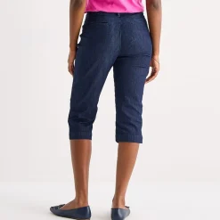 St. John's Bay Womens Tall Secretly Slender Skinny Mid Rise Capri Pant