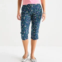St. John's Bay Womens Tall Secretly Slender Skinny Mid Rise Capri Pant