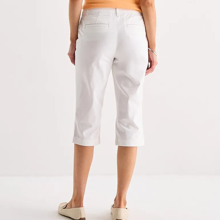St. John's Bay Womens Tall Secretly Slender Skinny Mid Rise Capri Pant
