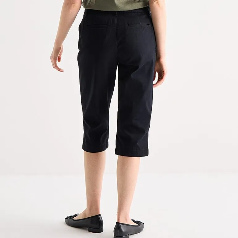 St. John's Bay Womens Tall Secretly Slender Skinny Mid Rise Capri Pant