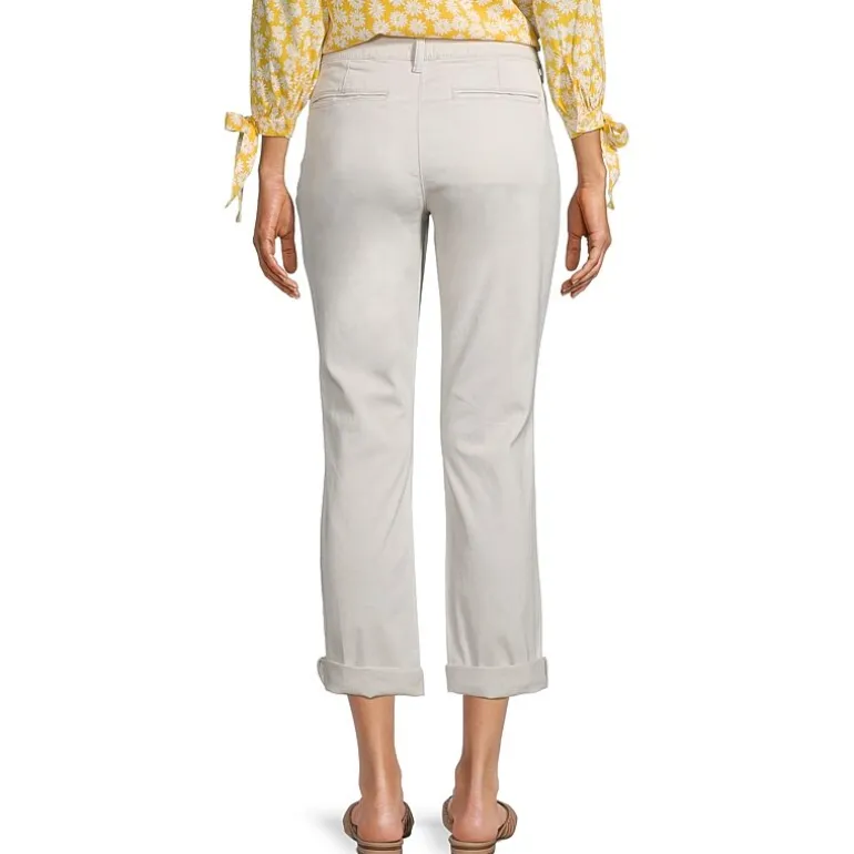 St. John's Bay Womens Tall Straight Mid Rise Pant
