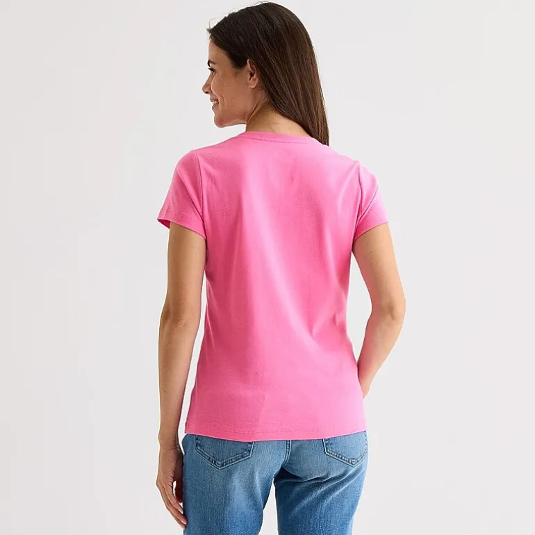St. John's Bay Womens Tall V Neck Short Sleeve T-Shirt