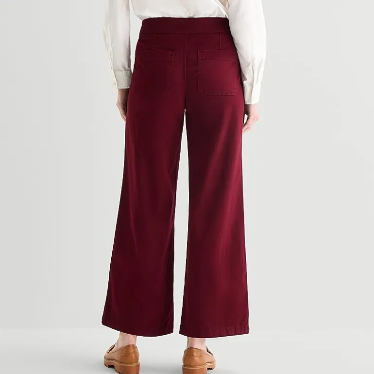 St. John's Bay Womens Wide Leg Trouser
