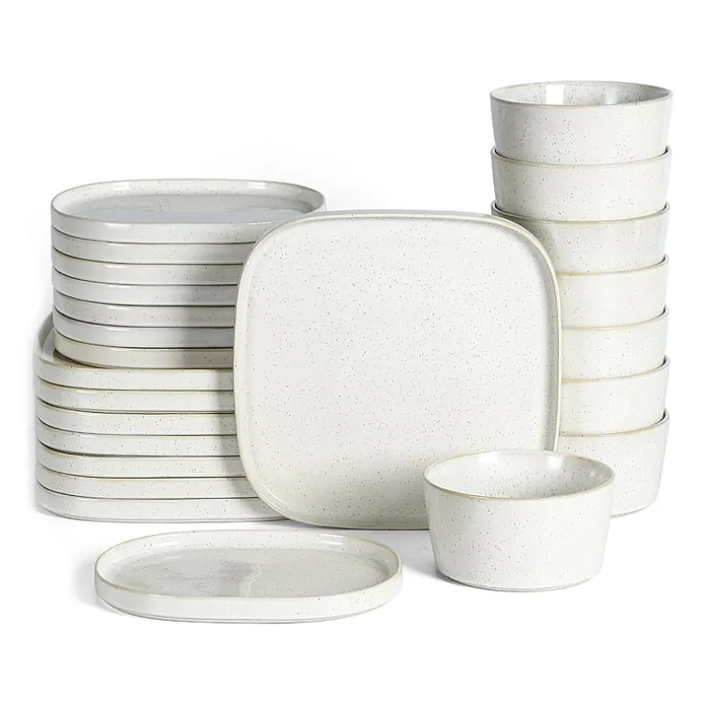Stone + Lain Cairo 24-pc. Stoneware Dinnerware Set