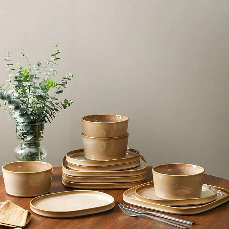 Stone + Lain Cairo 24-pc. Stoneware Dinnerware Set
