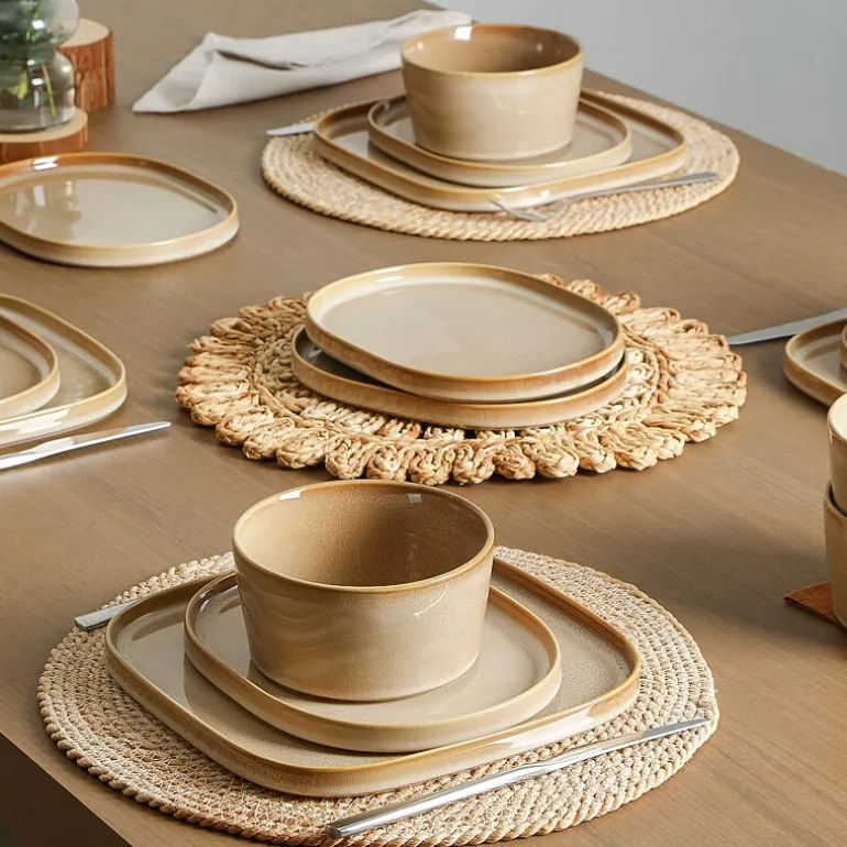 Stone + Lain Cairo 24-pc. Stoneware Dinnerware Set