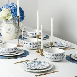 Stone + Lain Fiore 4-pc. Bone China Salad Plate