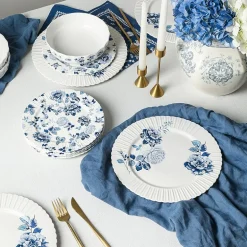 Stone + Lain Fiore 4-pc. Bone China Salad Plate