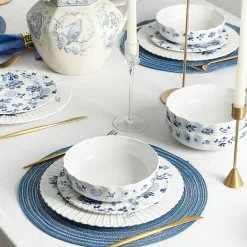 Stone + Lain Fiore 4-pc. Bone China Dinnerware Set