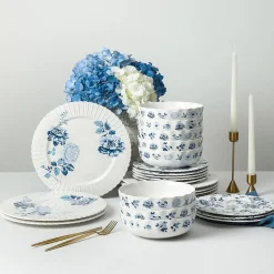 Stone + Lain Fiore 4-pc. Bone China Dinnerware Set