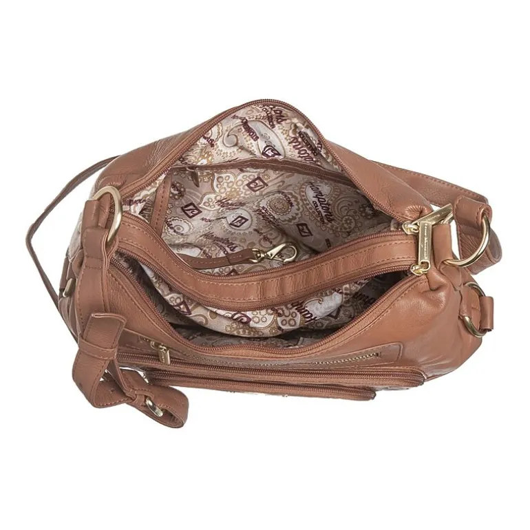 Stone Mountain Leather Montauk Boat Bottom Hobo Bag