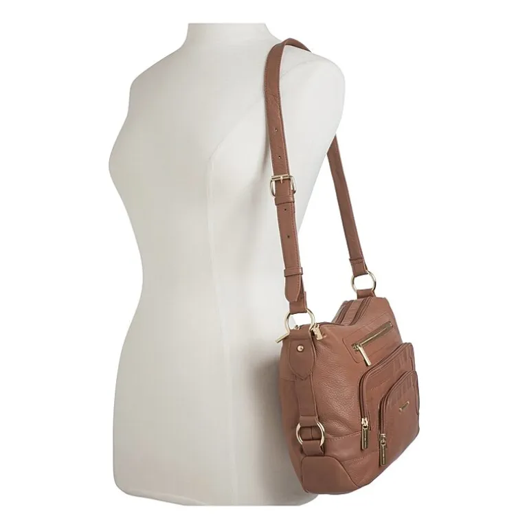 Stone Mountain Leather Montauk Boat Bottom Hobo Bag