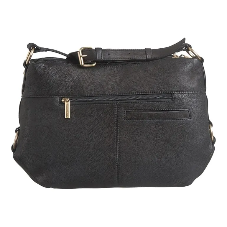 Stone Mountain Leather Montauk Boat Bottom Hobo Bag
