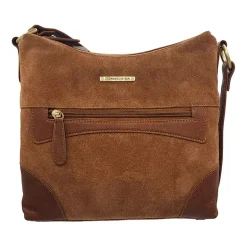 Stone Mountain Palamino Suede Irene Hobo Bag
