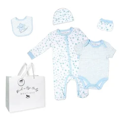 3 Stories Trading Company Baby Boys 5-pc. Layette Set
