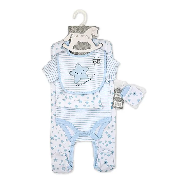 3 Stories Trading Company Baby Boys 5-pc. Layette Set