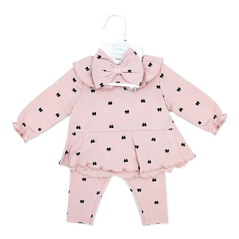 3 Stories Trading Company Baby Girls 3-pc. Legging Set