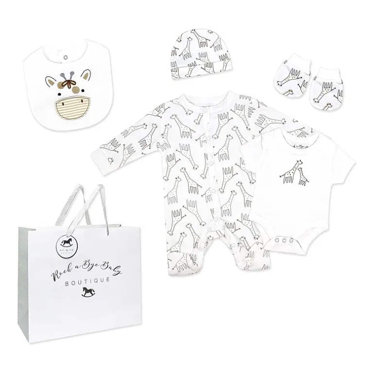 3 Stories Trading Company Baby Unisex 5-pc. Baby Clothing Set