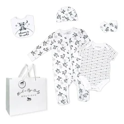 3 Stories Trading Company Baby Unisex 5-pc.Layette Set