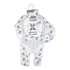 3 Stories Trading Company Baby Unisex 5-pc.Layette Set