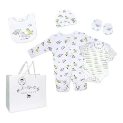 3 Stories Trading Company Baby Unisex 5-pc. Baby Clothing Set