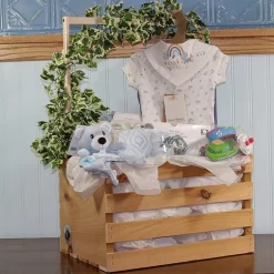 3 Stories Trading Company Baby Shower Gift Set Wardrobe Crate Boys 29-pc.