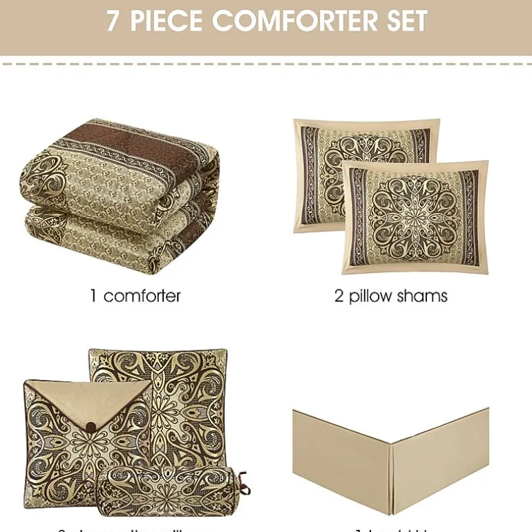 Stratford Park Austin 7pc Midweight Comforter Set