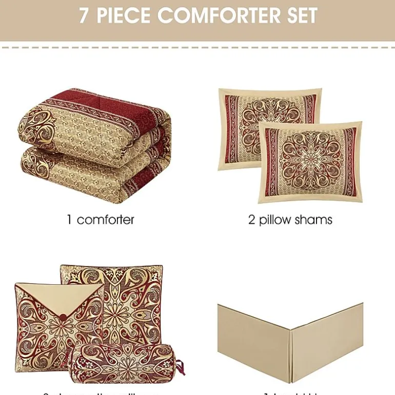 Stratford Park Austin 7pc Midweight Comforter Set