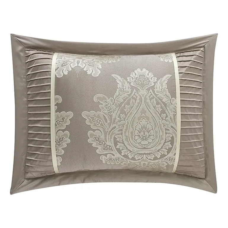 Stratford Park Thess 7pc Damask + Scroll Lightweight Comforter Set