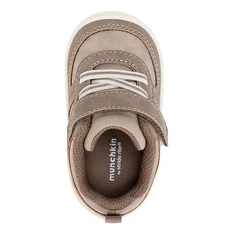 stride rite® Munchkin Irving Boys Round Closed Toe Slip-On Shoe