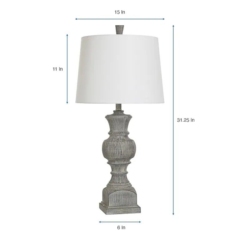 Stylecraft 31.25" Bullwell Table Lamp