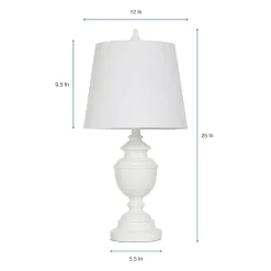 Stylecraft 25in Basilica Table Lamp
