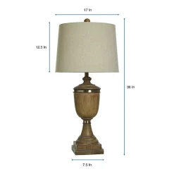 Stylecraft 36" Napoleon Table Lamp