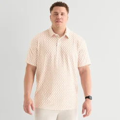 Stylus Big and Tall Mens Regular Fit Short Sleeve Polo Shirt