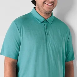Stylus Big and Tall Mens Regular Fit Short Sleeve Polo Shirt