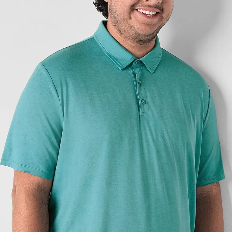 Stylus Big and Tall Mens Regular Fit Short Sleeve Polo Shirt