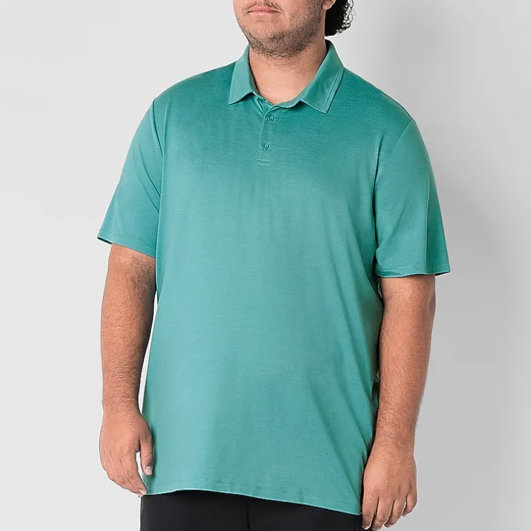 Stylus Big and Tall Mens Regular Fit Short Sleeve Polo Shirt