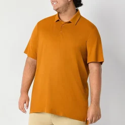 Stylus Big and Tall Mens Regular Fit Short Sleeve Polo Shirt
