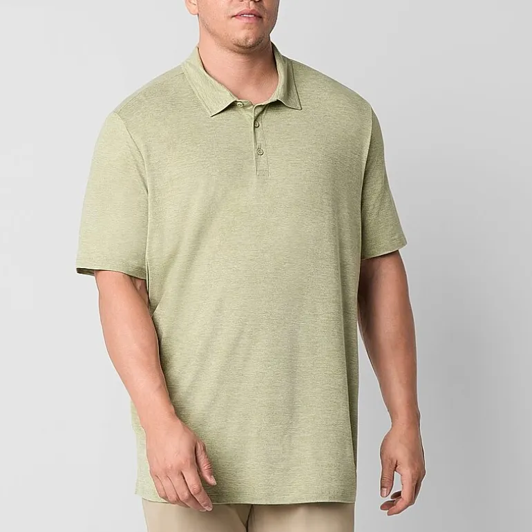 Stylus Big and Tall Mens Regular Fit Short Sleeve Polo Shirt