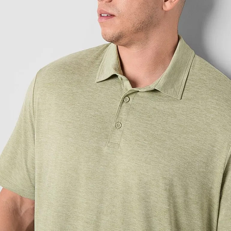 Stylus Big and Tall Mens Regular Fit Short Sleeve Polo Shirt