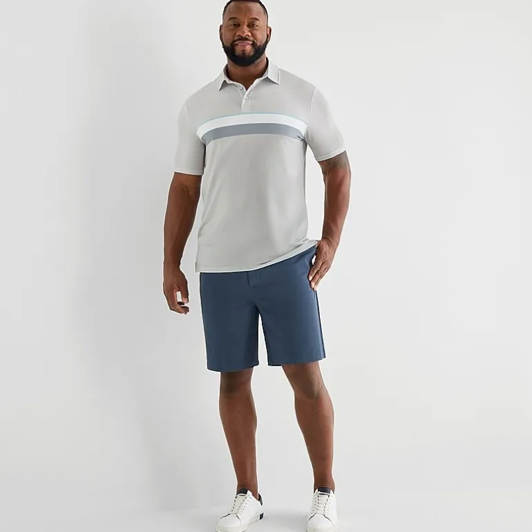 Stylus Big and Tall Mens Regular Fit Short Sleeve Polo Shirt