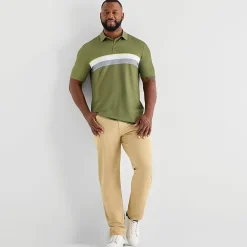 Stylus Big and Tall Mens Regular Fit Short Sleeve Polo Shirt