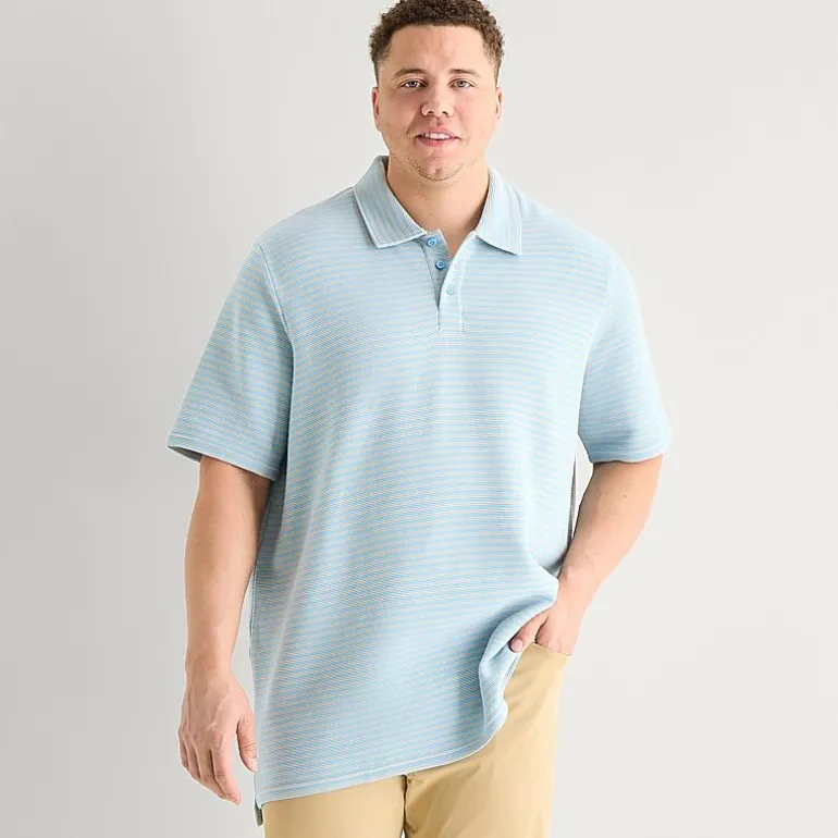 Stylus Big and Tall Mens Regular Fit Short Sleeve Polo Shirt
