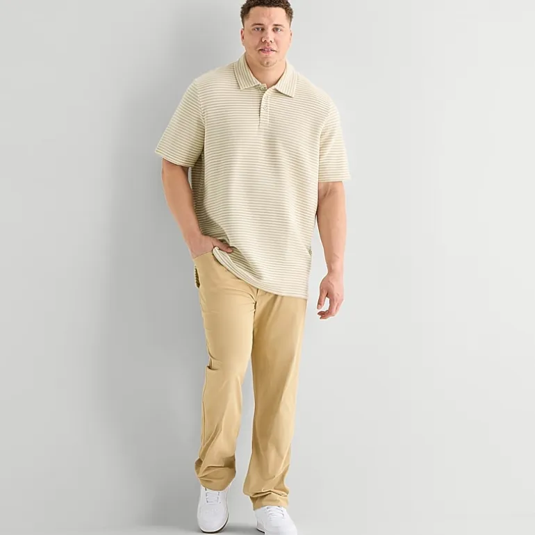 Stylus Big and Tall Mens Regular Fit Short Sleeve Polo Shirt