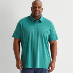 Stylus Big and Tall Mens Regular Fit Short Sleeve Polo Shirt