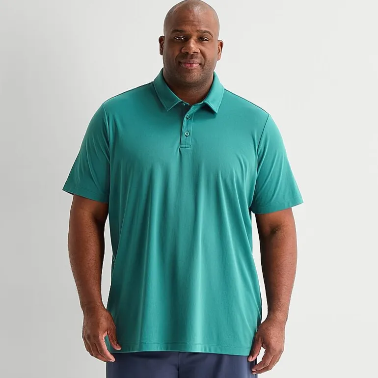 Stylus Big and Tall Mens Regular Fit Short Sleeve Polo Shirt