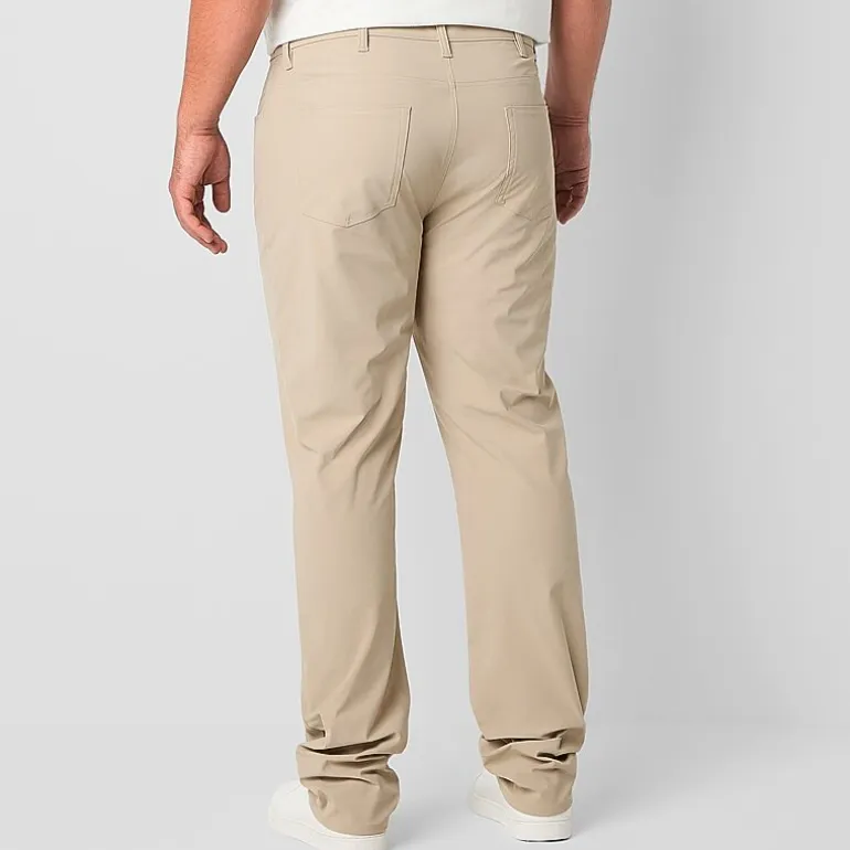 Stylus Mens Athletic Fit Big and Tall Flat Front Pant