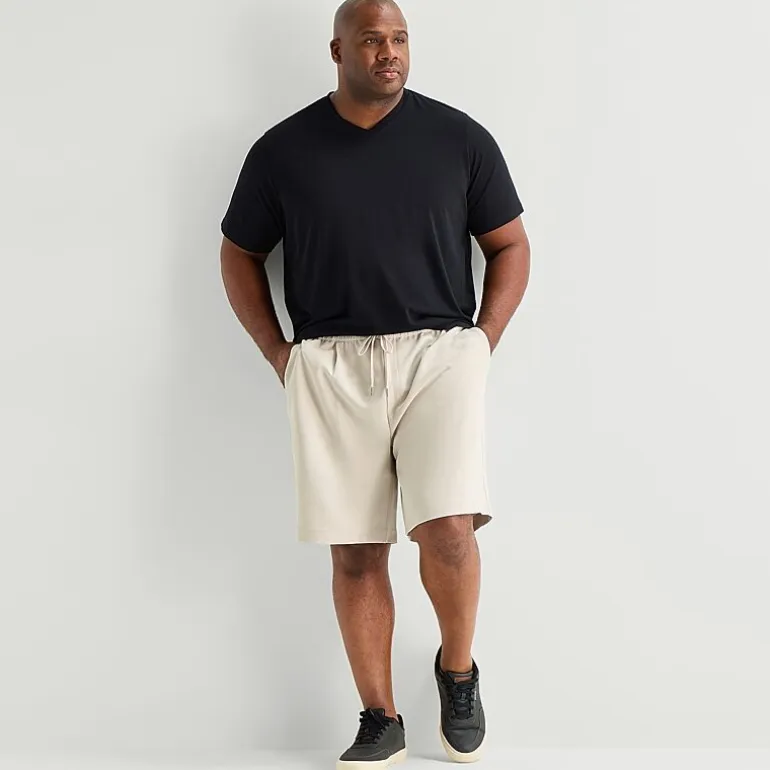 Stylus Mens 9 1/2" Big and Tall Pull-On Short