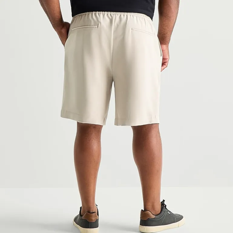 Stylus Mens 9 1/2" Big and Tall Pull-On Short